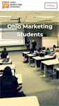 Mobile Screenshot of ohiomarketingstudents.com