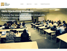 Tablet Screenshot of ohiomarketingstudents.com